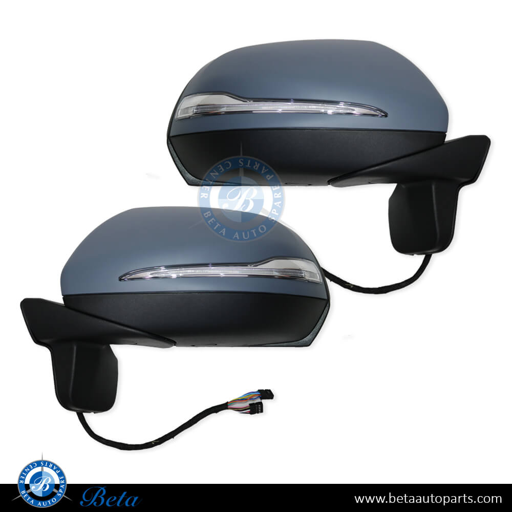 Side Mirror Set Upgrade to 2019 Look for Mercedes G-Class W463 2015-2017 models, Part Number 4638108300 / 4638108500 Side Mirror Set Upgrade to 2019 Look for Mercedes G-Class W463 2015-2017 models, Part Number 4638108300 / 4638108500